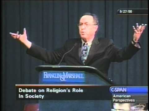 2 of 8 ALAN KEYES vs A. DERSHOWITZ C-Span Debate R...