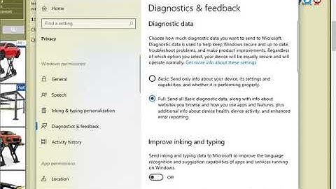 How to Turn Diagnostic Data Settings on or off in Windows 10
