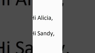 Greetings in professional emails