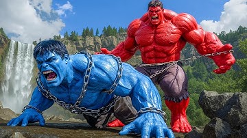 BLUE HULK vs RED HULK EPIC BATTLE! However, SPIDER MAN Unexpected SAVE Changes Everything!