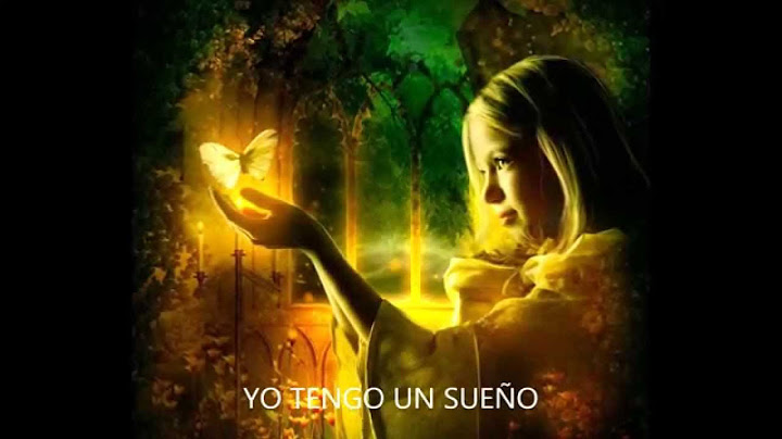 YO LO SOÑE "I have a dream"
