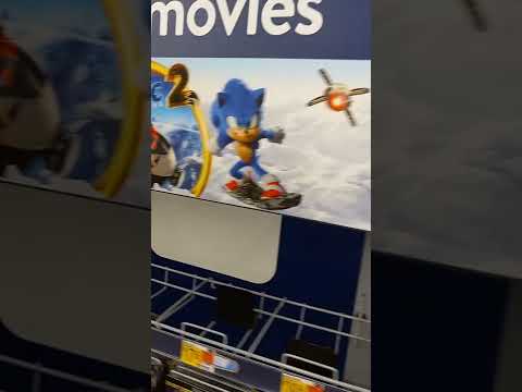 Sonic The Hedgehog Movie 2 DVD Blu Ray Poster Redbox