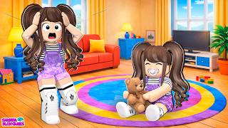CUIDANDO DA MINHA FILHA QUE NEM SABIA QUE TINHA 😂 ROBLOX