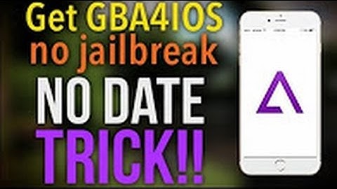How to install gba4ios on iPhone iPad or iPod no jailbreak/computer