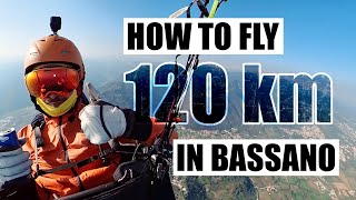 XC GUIDE: Flying a 120 km triangle in Bassano on a paraglider