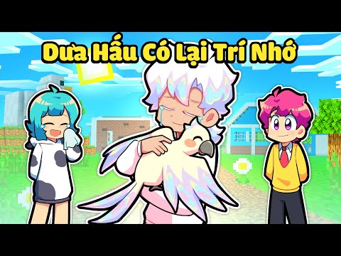 HIHA HOLOGRAM BẤT NGỜ KHI DƯA HẤU CÓ LẠI TRÍ NHỚ TRONG MINECRAFT* DƯA HẤU CÓ LẠI TRÍ NHỚ 🥰😎