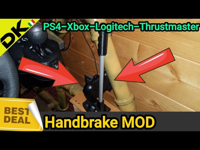 Freno a mano MOD Handbrake Xbox one Ps4 Ps5 Logitech G29 G920 Thrustmaster  DIY [ITA-sub ENG] 