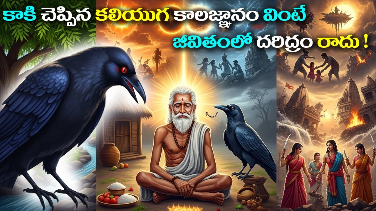 కాకి చెప్పిన కలియుగ కాలజ్ఞానం వింటే జీవితంలో దరిద్రం రాదు ! || Kaki Cheppina Kalajnanam #katha