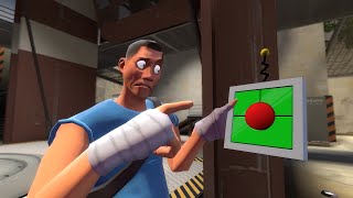 Blu Scout and the Teleporter (TF2 GMOD)