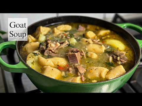 Goat Soup with Only Simple and fresh ingredients - YouTube