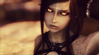Skyrim mod: Mour Halfdragon Follower Pt-Br