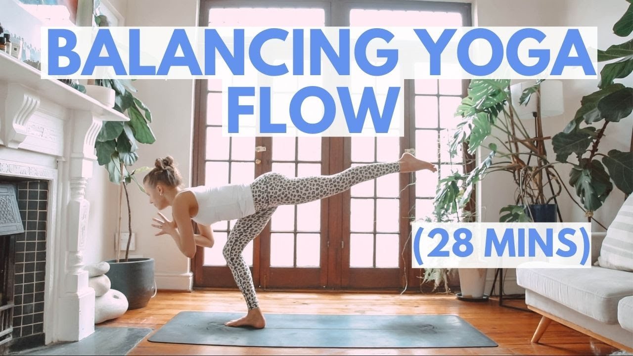 VINYASA YOGA FLOW ~  28 minute BALANCING Yoga Flow | Yoga Workout