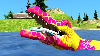 Wild Crocodile Game Simulator Android Gameplay | Croc Sim screenshot 4