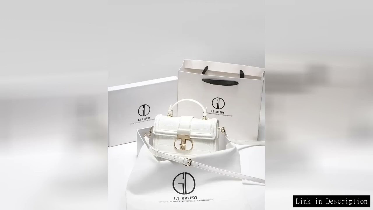 Luxury Designer Bags with High Quality Alligator Printing Leather and Delicate Metal Design Women's