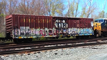 2 CSX Trains Meet! NS and CSX Trains Meet! Fast Intermodal Train w DPU Alright! + More Trains!