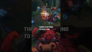 Fear #Ornn #LeagueOfLegends #Motivation #SelfImprovement #Wisdom