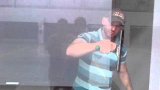 Interactive Touch Foil Installation on a Storefront www.touchfoils.com