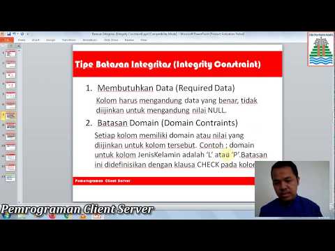 Video: Apa batasan integritas dalam database?