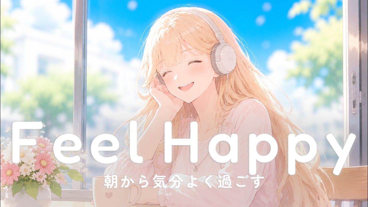 洋楽】朝から気分よく過ごす☀️Happy Chill pop| 作業用BGM｜チル