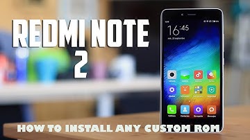 HOW TO INSTALL ANY CUSTOM ROM REDMI NOTE 2/PRIME
