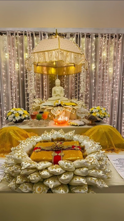 කඨින චීවර සම්බුද්ධ පූජා🙏🙏 | Katina Chivara Pooja | Buddha Pooja | Sk's Diary  #katina