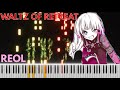 Reol / れをる - Waltz of Retreat 「幽居のワルツ」[Piano Tutorial] (Synthesia)