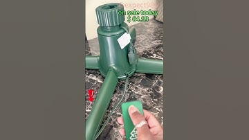 360 degree rotating christmas tree stand with speaker#christmastree #rotatingstand