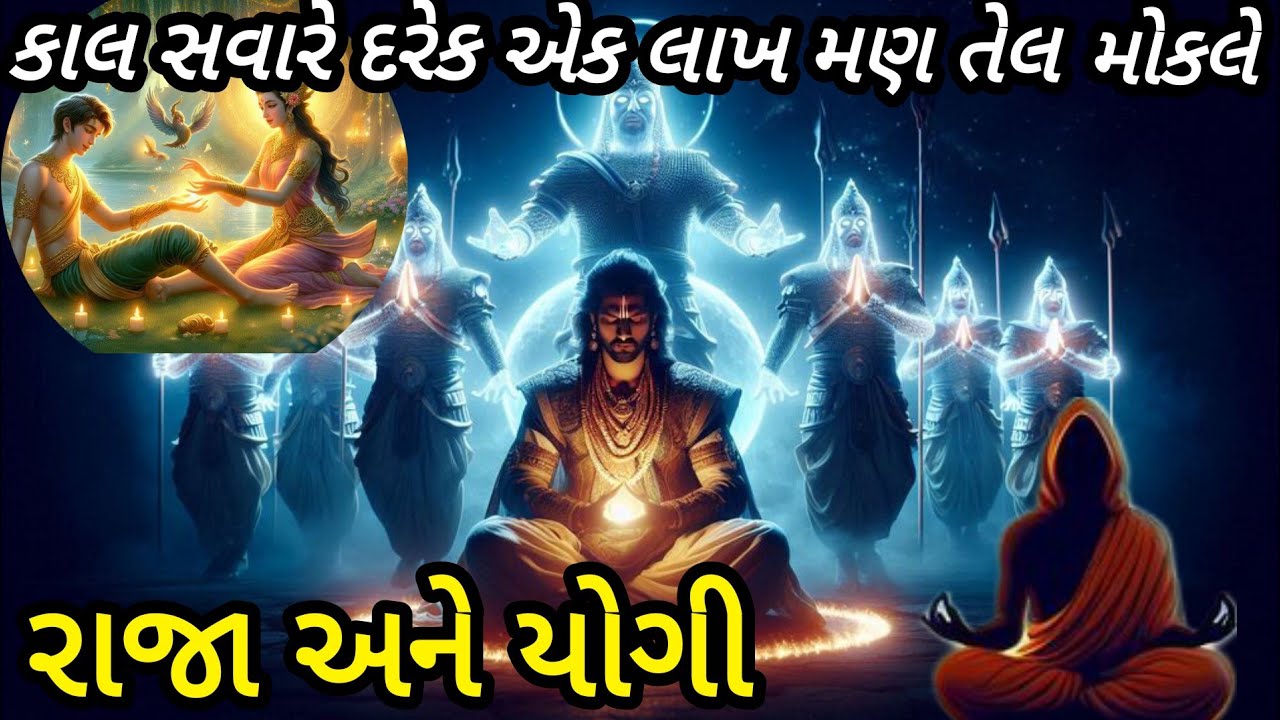 રાજા અને યોગી|રાજકુમારીએ કહ્યું ઘાંચીઓને કાલ સવાર સુધીમાં એક લાખ મણ તેલ જોઈએ એની પાછળનું કારણ?