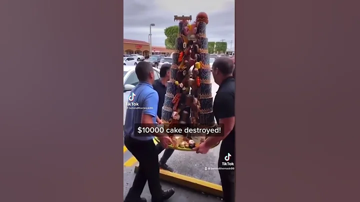 They Dropped My Wedding Cake 😡 #shorts