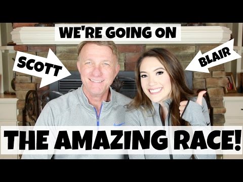 WE'RE GOING ON THE AMAZING RACE!! BLAIR & SCOTT ANNOUNCMENT VIDEO