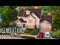 Generations Family Home 🏡 // Sims 4 Speed Build