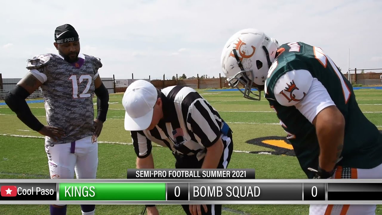 🏈 Las Cruces Kings vs Duke City Bomb Squad Semi-Pro Football Summer 2021