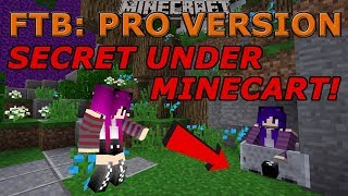 Minecraft: Secret Under the Minecart! / Find the Button Pro Version / Janet and Kate