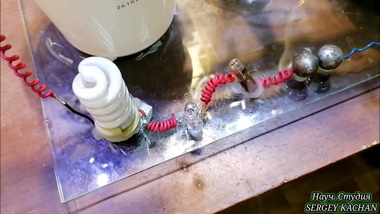Капельница Кельвина. Повышение электрастатического воздействия. Часть 9 ...