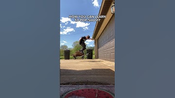 How you can learn to pop-shuvit! #skateboarding #kickflip #popshuvit #shorts