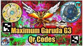 Beyblade Burst Rise Maximum Garuda G3 Qr Codes