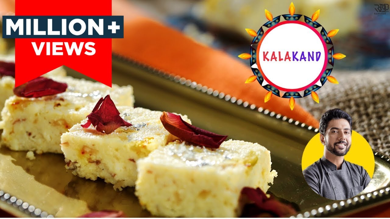 Easy Special Kalakand Recipe | दानेदार कलाकंद झटपट आसान रेसिपी | 15m Kalakand | Chef Ranveer  Brar | Chef Ranveer Brar