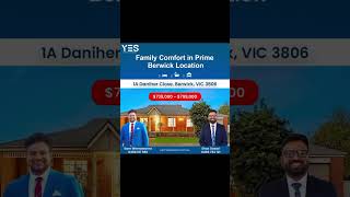 🔵 𝗠𝗼𝗱𝗲𝗿𝗻 𝗙𝗮𝗺𝗶𝗹𝘆 𝗟𝗶𝘃𝗶𝗻𝗴 𝗶𝗻 𝗮 𝗖𝗼𝗻𝘃𝗲𝗻𝗶𝗲𝗻𝘁 𝗕𝗲𝗿𝘄𝗶𝗰𝗸 𝗟𝗼𝗰𝗮𝘁𝗶𝗼𝗻📍 1A Daniher Close, 𝗕𝗲𝗿𝘄𝗶𝗰𝗸 VIC 3806 #forsale