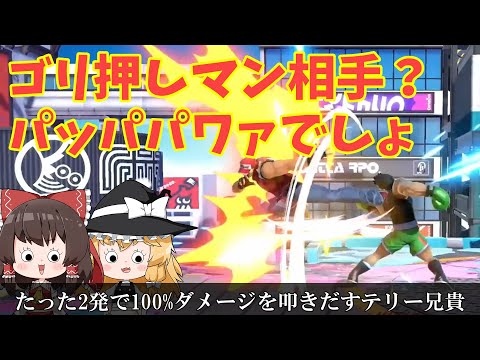 ゴリ押しリトルマックが相手？テリー兄貴のパッパパワーで解決！【FORESTちゃんねる切り抜き】【スマブラsp】
