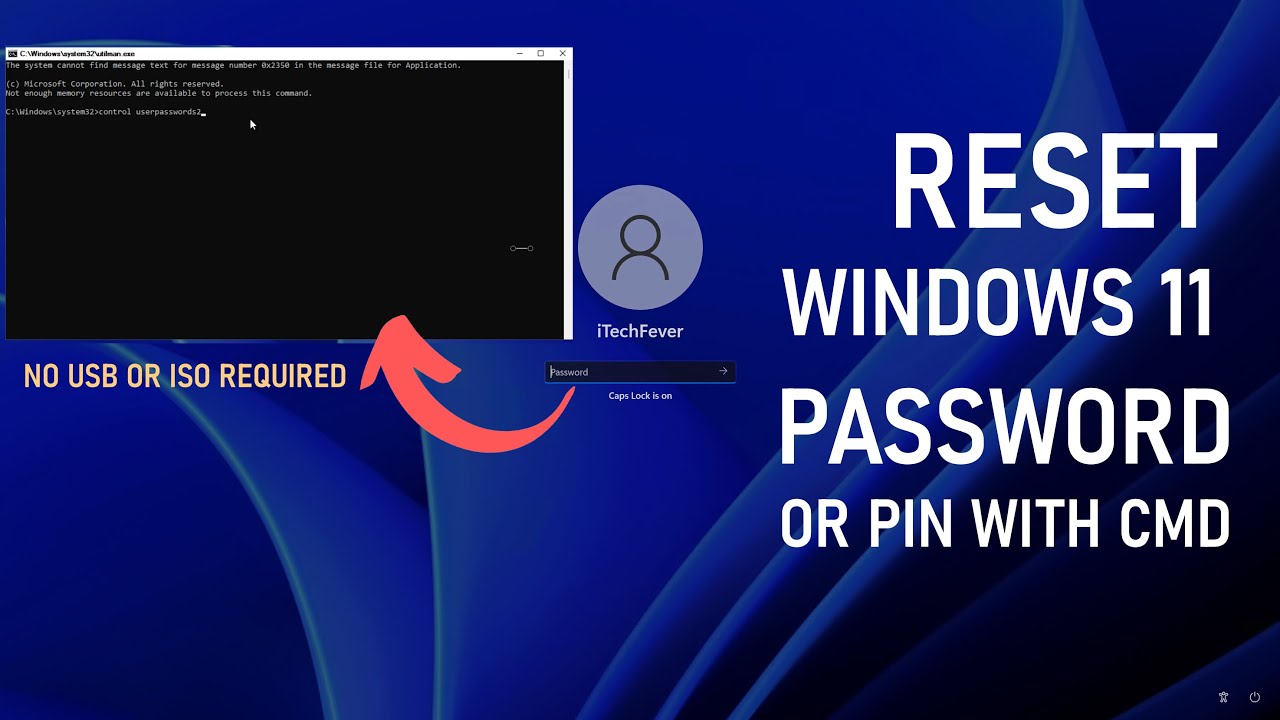 How To Reset Forgotten Windows 11 Password Easily 100 Working Youtube