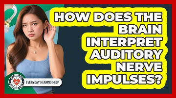 How Does The Brain Interpret Auditory Nerve Impulses?