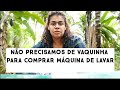 RESPONDENDO COMENTÁRIO SOBRE A VAQUINHA PARA MÁQUINA DE LAVAR ROUPAS / NUBIA VIANA NO BRASIL