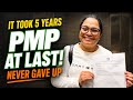 PMP Success Journey that took us 5 years - Snigdha Goswami