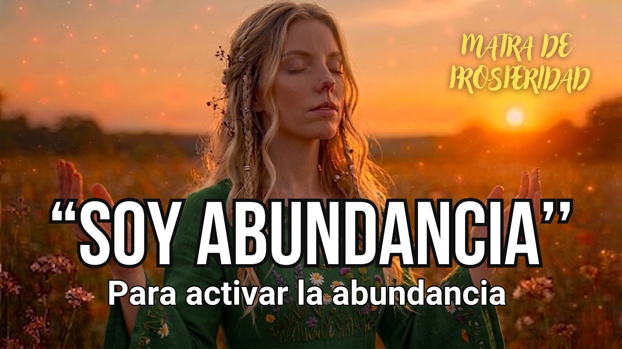 💖 YO SOY ABUNDANCIA– Mantra para atraer abundancia y paz 💰 - YouTube