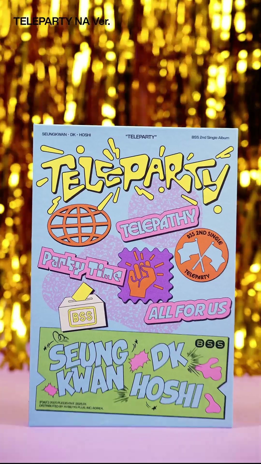 부석순 (SEVENTEEN) 2nd Single Album 'TELEPARTY' Physical Album Preview