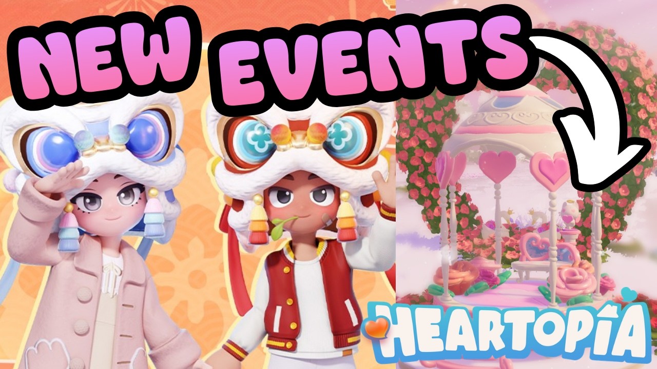 НОВЫЕ ОГРАНИЧЕННЫЕ ПО ВРЕМЕНИ МЕРОПРИЯТИЯ HEARTOPIA!