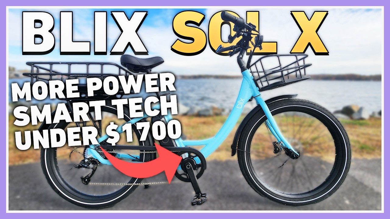 The BLIX SOL X…750 Watts of Power...Artificial Intelligence…Auto Power and Shifting On Sale $1,699!