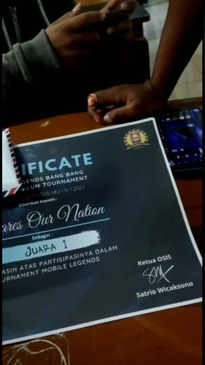 STORY WA||MENANG TOURNAMENT ML JUARA 1 😱🎶