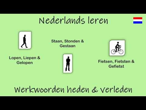 Nederlands leren; Werkwoorden, heden en verleden (Les 15)