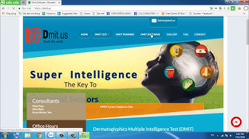 DOWNLOAD AND INSTALL DMIT SOFTWARE GUIDE - DMIT Software (Brain Manual)